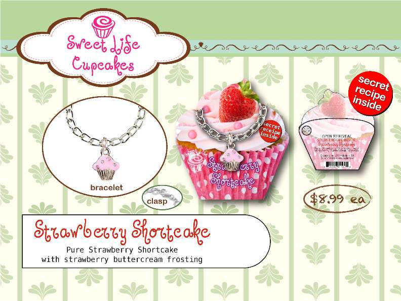 Strawberry Shortcake Bracelet